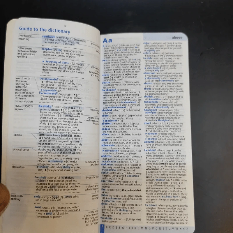Oxford Learner's Pocket Dictionary รูปที่ 10
