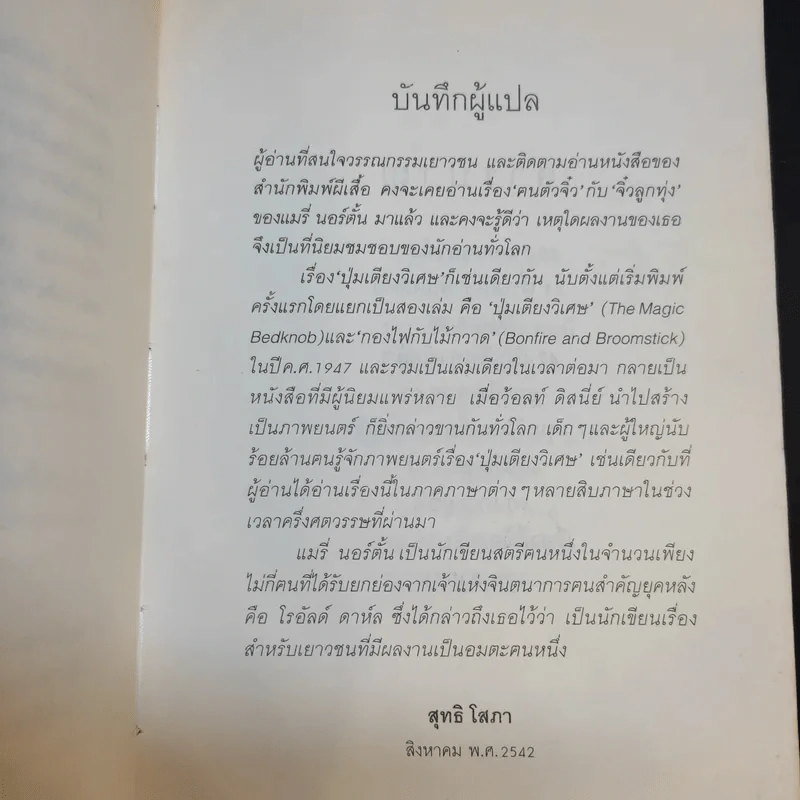 ปุ่มเตียงวิเศษ - แมรี่ นอร์ตั้น รูปที่ 9