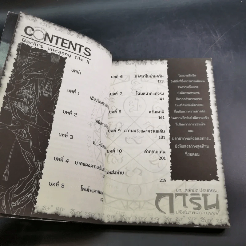 นิยาย การิน ปริศนาคดีอาถรรพ์ ภาค สลักบิดเบือนกรรม เล่ม 1 ตอน ควันเผาผี รูปที่ 10