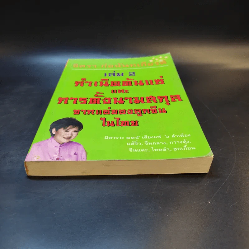 จิตรา ก่อนันทเกียรติ เล่ม 2 กำเนิดต้นแซ่และการตั้งนามสกุลจากแซ่ของลูกจีนในไทย รูปที่ 4