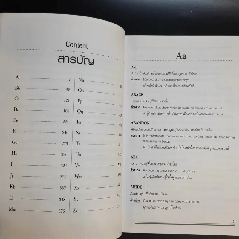 Idioms & Phrases English Thai พจนานุกรมสำนวน วลี - เปรมจิต บีท และคณะ รูปที่ 12