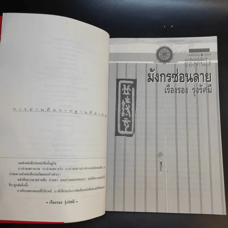 มังกรซ่อนลาย - เรืองรอง รุ่งรัศมี รูปที่ 9