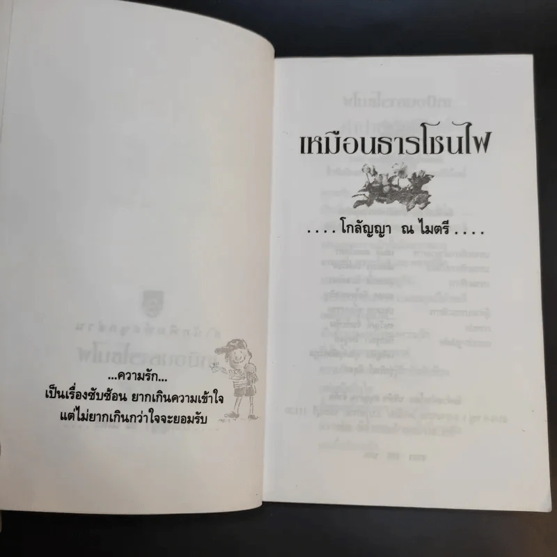 เหมือนธารโชนไฟ - โกลัญญา ณ ไมตรี รูปที่ 8