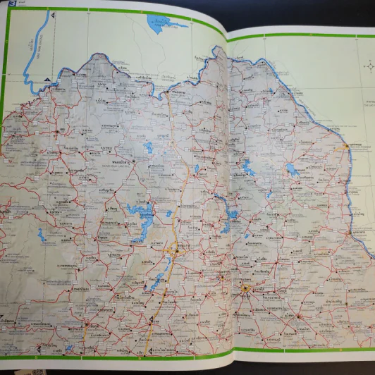 แผนที่ทางหลวงประเทศไทย ค.ศ.2002 รูปที่ 12