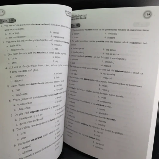 Vocab Express แบบฝึกคำศัพท์ภาษาอังกฤษ ม.ปลาย รูปที่ 12