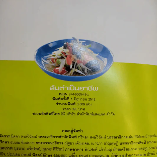 ส้มตำเป็นอาชีพ - สำนักพิมพ์แสงแดด รูปที่ 9