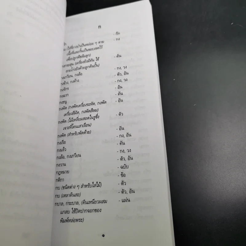 ลักษณนาม ฉบับราชบัณฑิตยสถาน รูปที่ 10