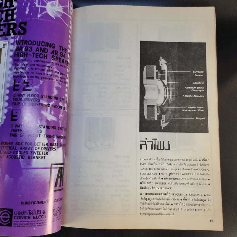 Hi-Fi Stereo Special ฉบับพิเศษรวมเครื่องเสียง 80/81 รูปที่ 12