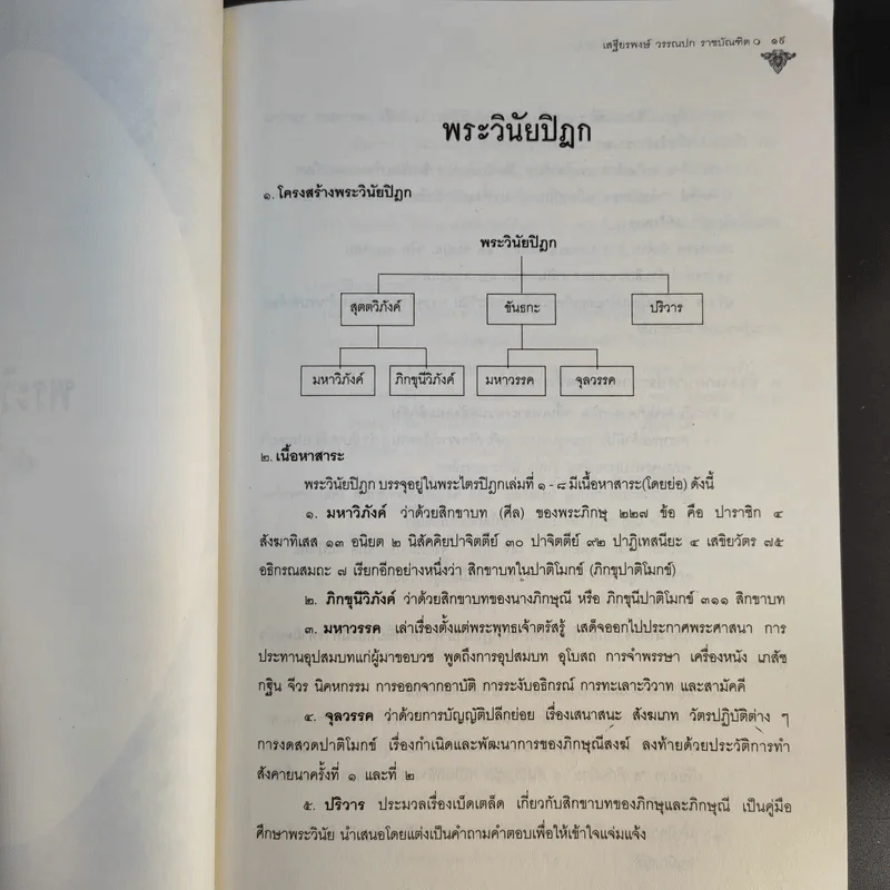 คำบรรยายพระไตรปิฎก - เสฐียรพงษ์ วรรณปก รูปที่ 13