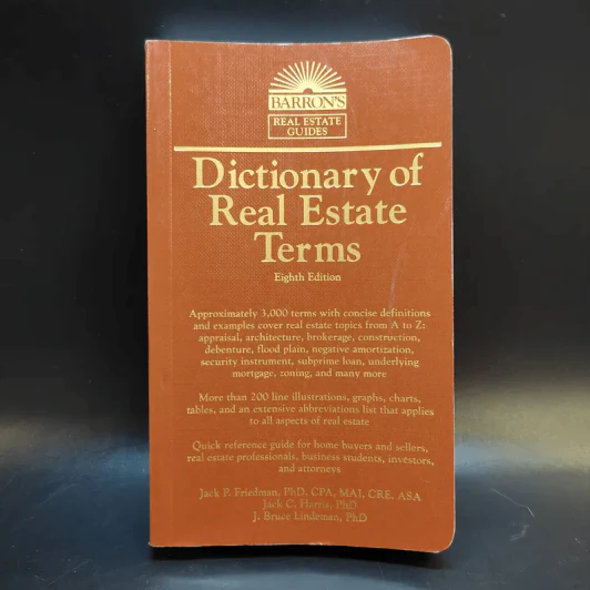 Dictionary of Real Estate Terms รูปที่ 1