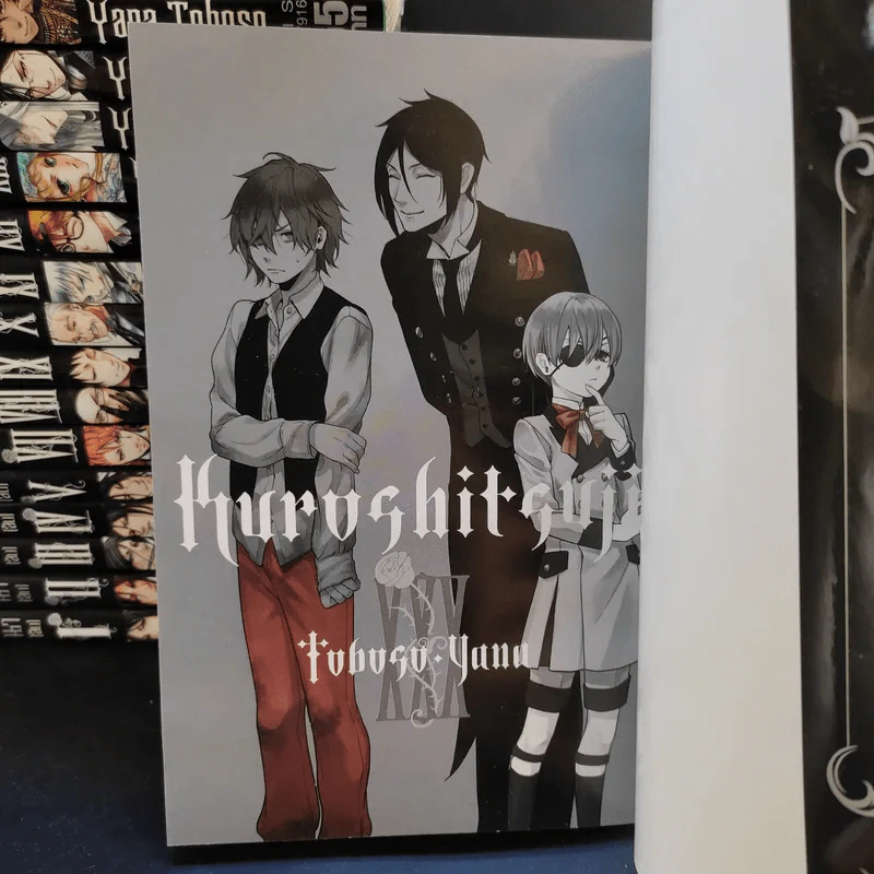 Black Butler คน(ลึก)ไขปริศนา(ลับ) เล่ม 1-30 (ขาดเล่ม 6,20,24) รูปที่ 11