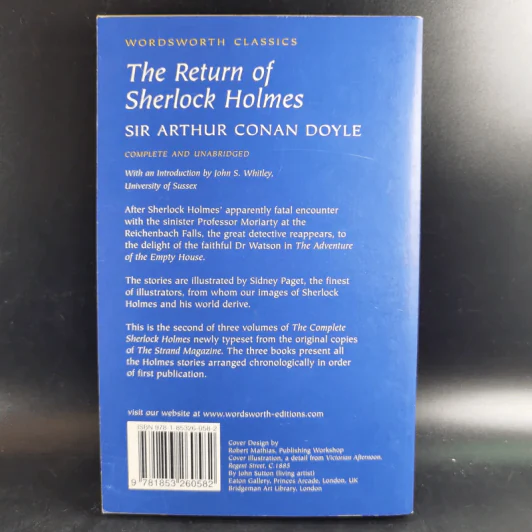 The Return of Sherlock Holmes - Sir Arthur Conan Doyle รูปที่ 2