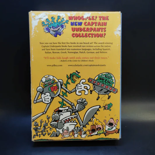 The New Captain Underpants Collection 5 Books Boxset รูปที่ 2