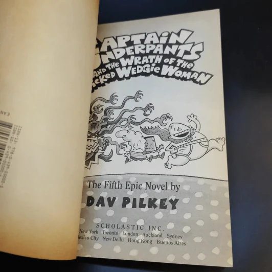 Captain Underpants The Fifth Epic - Dav Pilkey รูปที่ 7