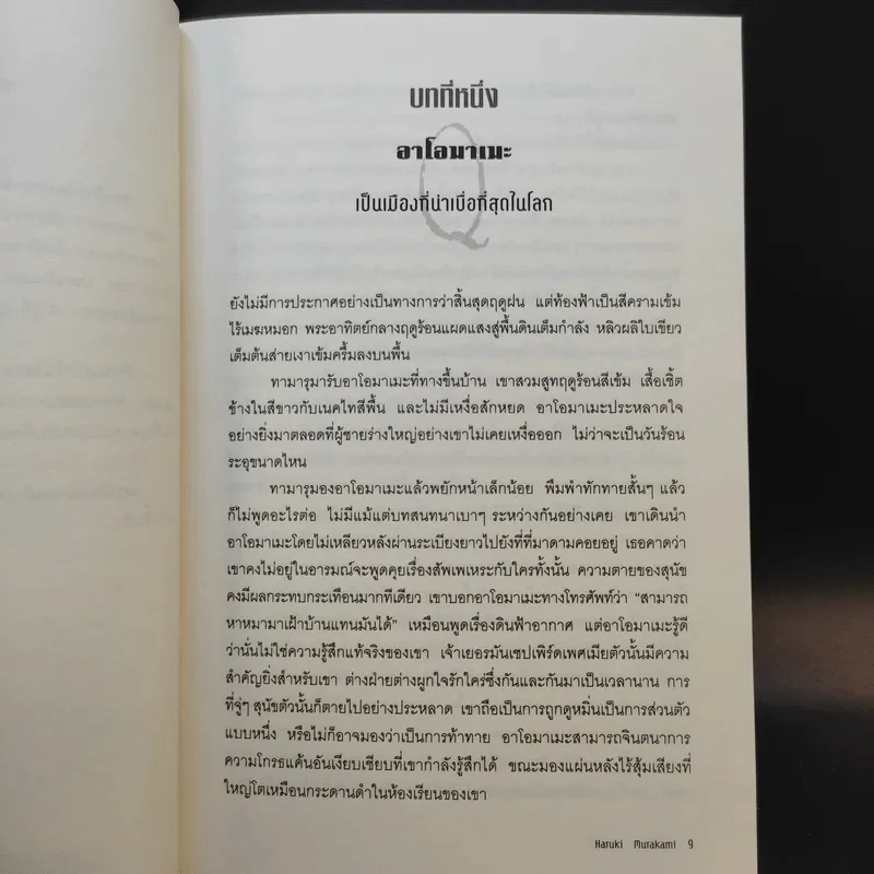 1Q84 หนึ่งคิวแปดสี่ เล่ม 1-3 Boxset - Haruki Murakami รูปที่ 17