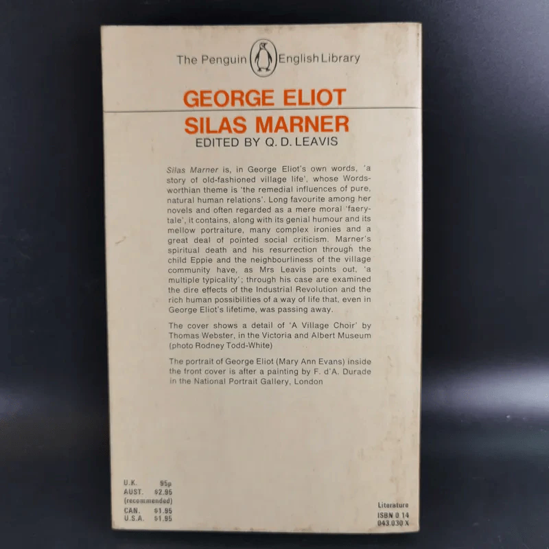 Silas Marner - George Eliot รูปที่ 2