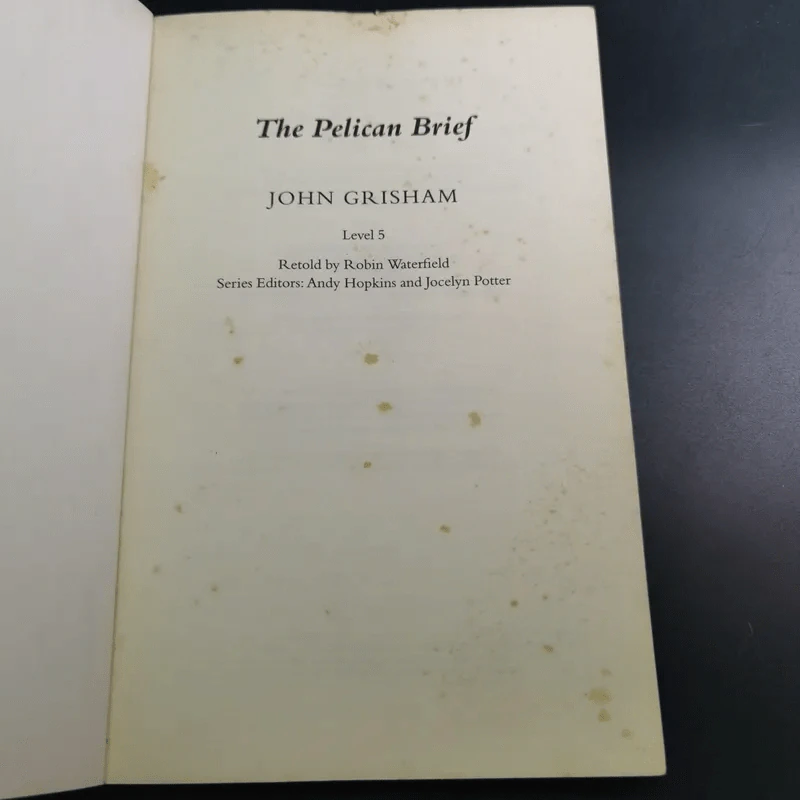 The Pelican Brief - John Grisham รูปที่ 8