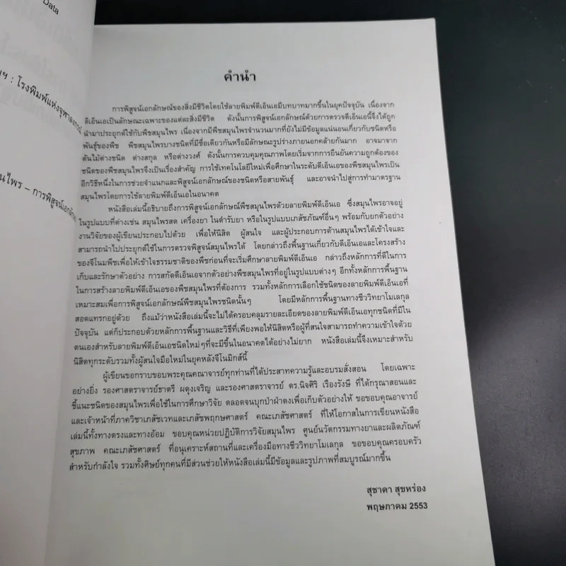 ลายพิมพ์ดีเอ็นเอของพืชสมุนไพร - สุชาดา สุขหร่อง รูปที่ 10