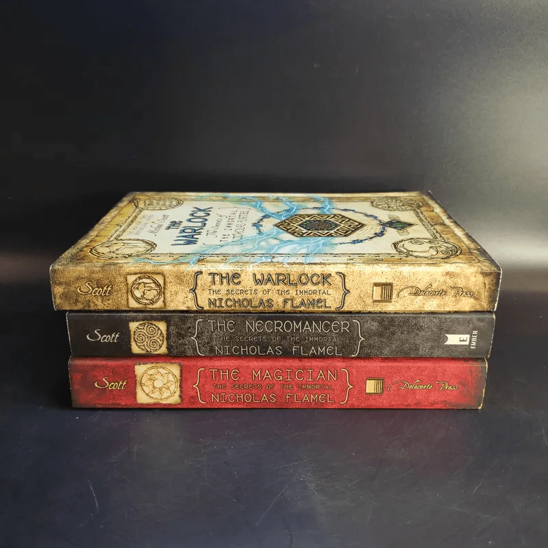 The Secrets of the Immortal Nicholas Flamel 3 Books - Michael Scott รูปที่ 2