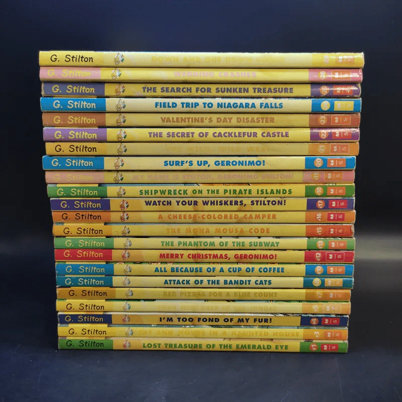 Geronimo Stilton Vol.1-29 (ขาดเล่ม 2,6,9,11,14,26,27) รูปที่ 3