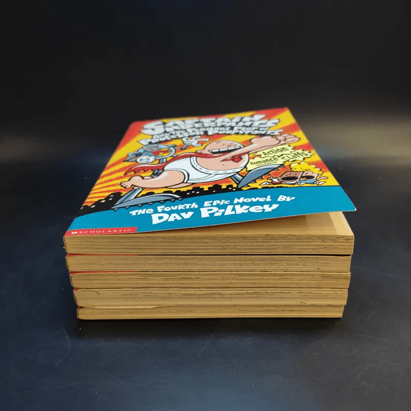 The New Captain Underpants Collection 5 Books Boxset รูปที่ 17