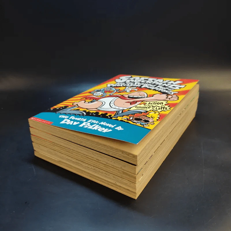 The New Captain Underpants Collection 5 Books Boxset รูปที่ 20