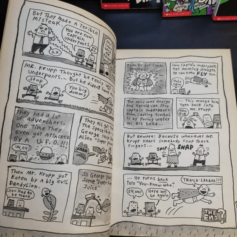The New Captain Underpants Collection 5 Books Boxset รูปที่ 11