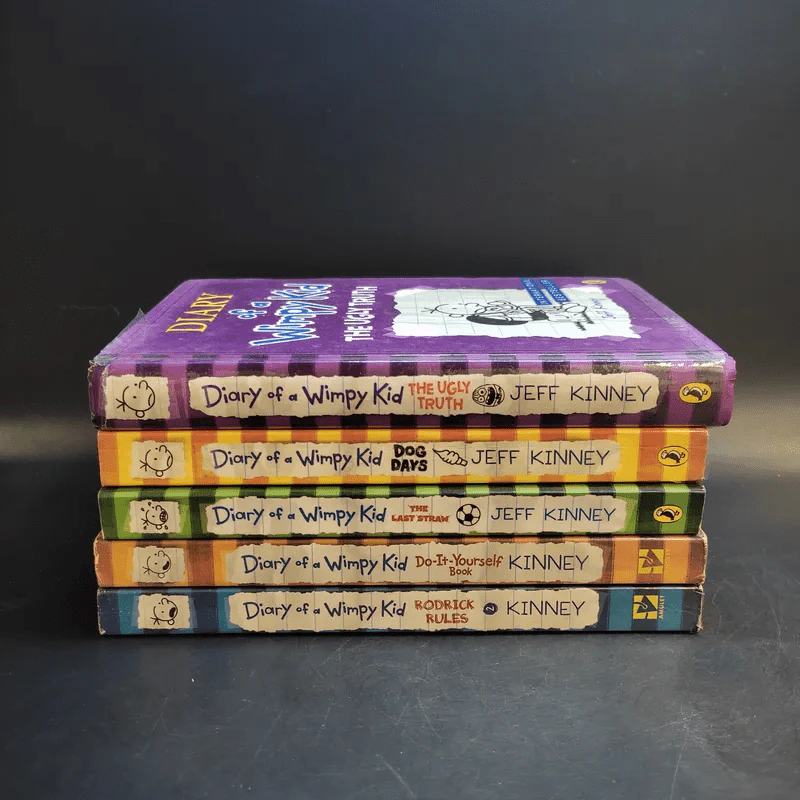 Diary of a Wimpy Kid 5 Books รูปที่ 2