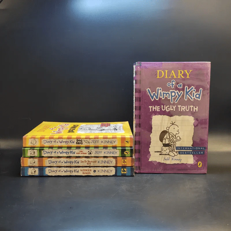 Diary of a Wimpy Kid 5 Books รูปที่ 1