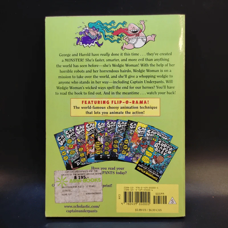 Captain Underpants The Fifth Epic - Dav Pilkey รูปที่ 2