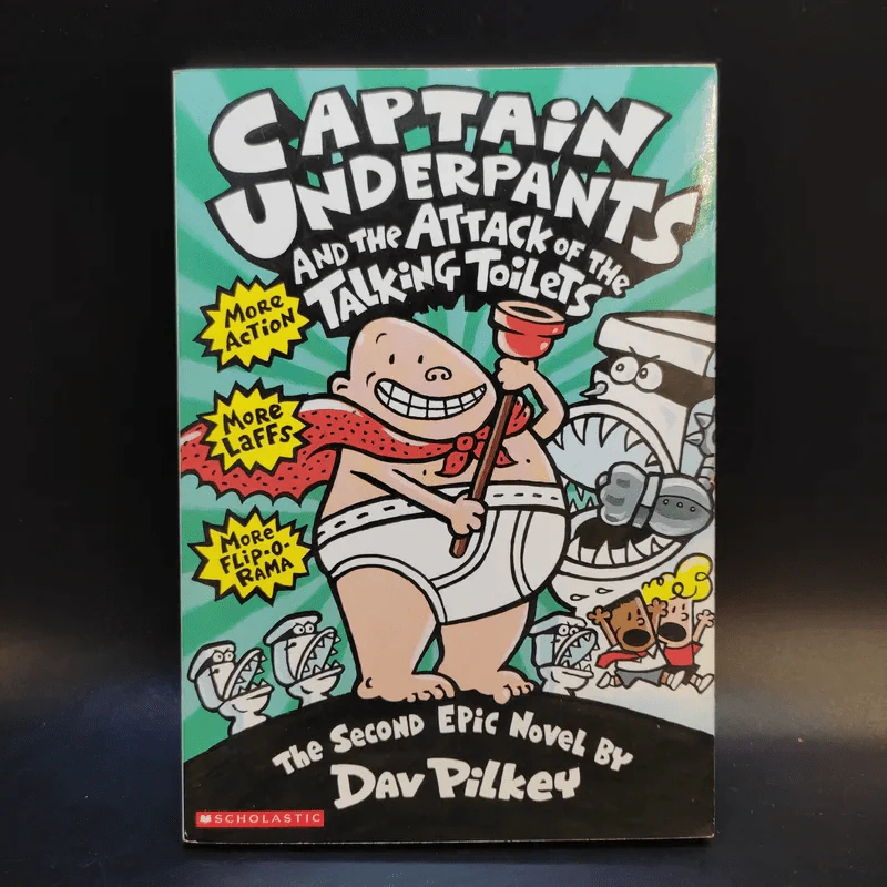 Captain Underpants The Second Epic - Dav Pilkey รูปที่ 1