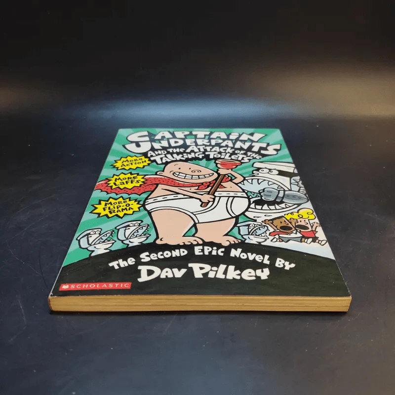 Captain Underpants The Second Epic - Dav Pilkey รูปที่ 4