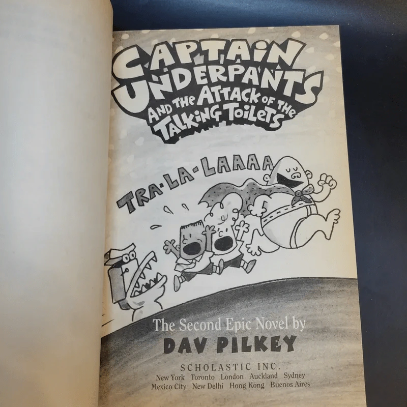 Captain Underpants The Second Epic - Dav Pilkey รูปที่ 8
