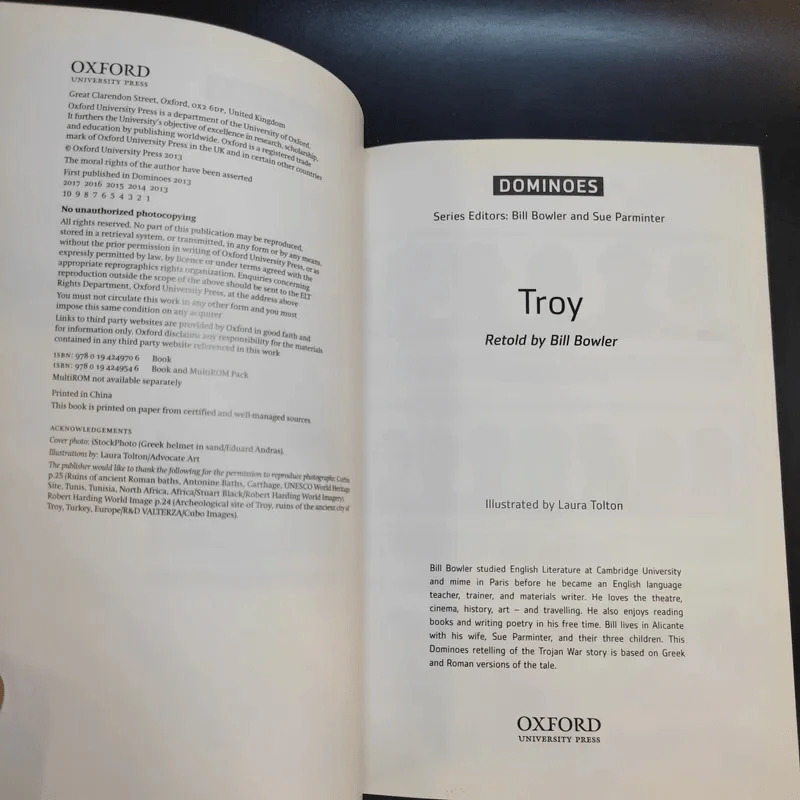 Troy - Retold by Bill Bowler รูปที่ 9