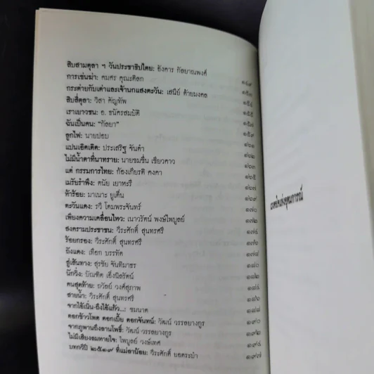 บทกวีคัดสรร ชุด 1 หนังสือชุดตุลาวรรณกรรม ฉลองครบรอบ 3๐ ปี 14 ตุลาคม 2516-2546 รูปที่ 11