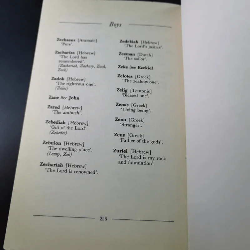 Names - Hilary Spence (ตั้งชื่อลูกภาษาอังกฤษ) รูปที่ 11