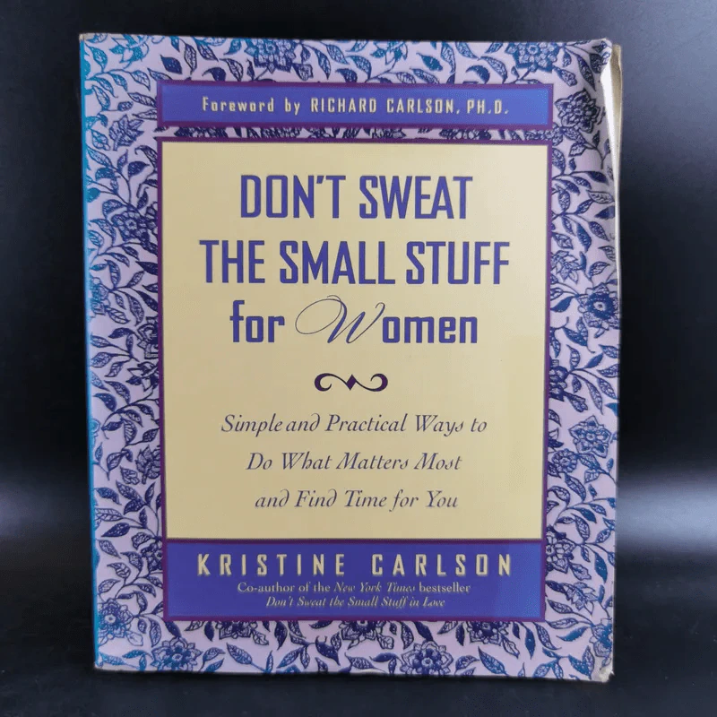 Don't Sweat the Small Stuff for Women - Kristine Carlson รูปที่ 1