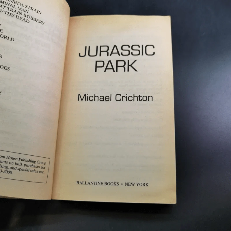 Jurassic Park - Michael Chichton รูปที่ 8