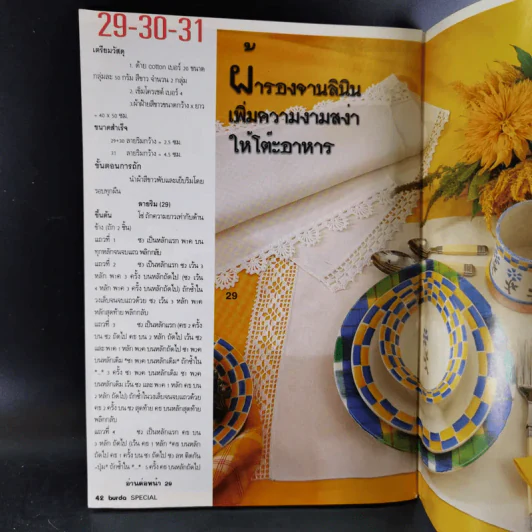 ดอยลี่แบบต่างๆ ผังลายขนาดใหญ่ หนังสือประดิดประดอย รูปที่ 6