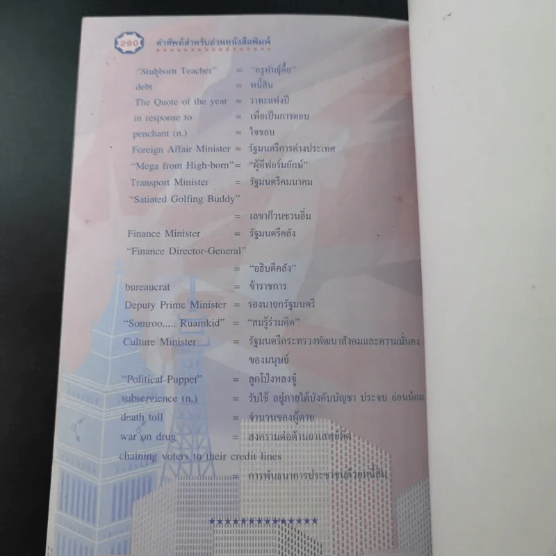 เจาะคำศัพท์สำหรับอ่านหนังสือพิมพ์อังกฤษ - กรองแก้ว ชาบารา รูปที่ 15
