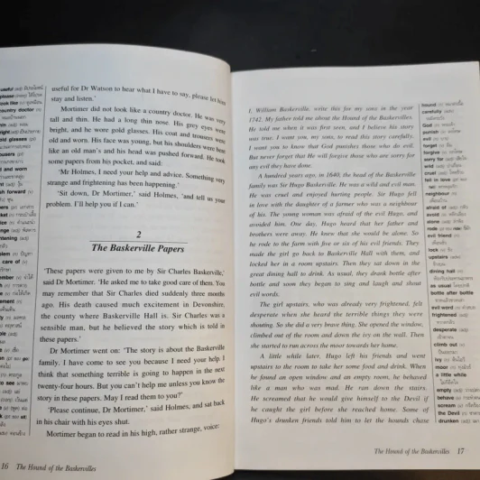 Oxford Bookworms Stage 4 เชอร์ล็อก โฮล์มยอดนักสืบ ตอน หมาป่าแห่งตระกูลบาสเกอร์วิลล์ รูปที่ 13