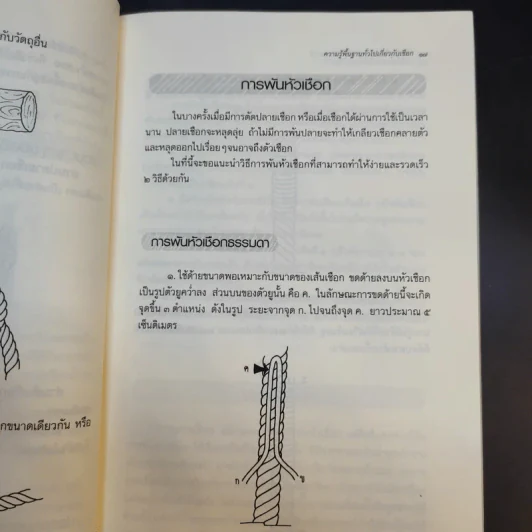 คู่มือผูกเงื่อนเชือกให้ถูกงานอย่างถูกหลัก - วรพจน์ ศรีสง่าไชย รูปที่ 16