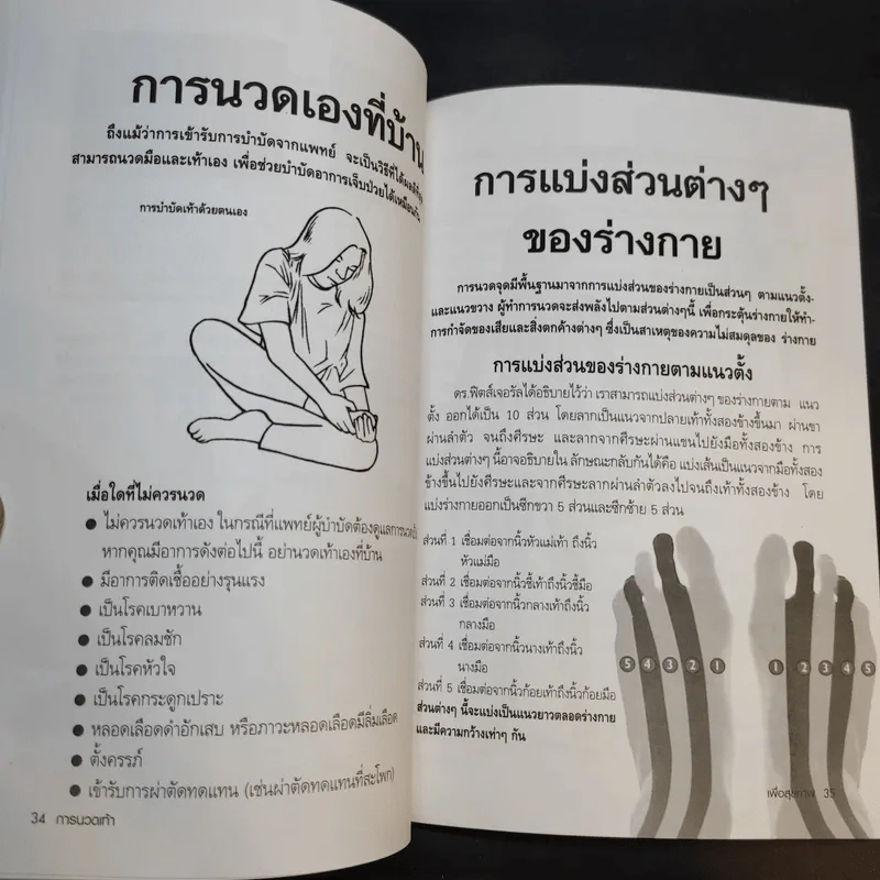 การนวดเท้าเพื่อสุขภาพและรักษาโรค รูปที่ 12