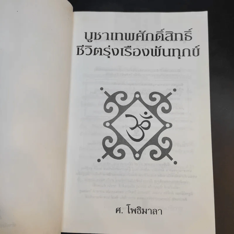 บูชาเทพศักดิ์สิทธิ์ ชีวิตรุ่งเรืองพ้นทุกข์ - ศ.โพธิมาลา รูปที่ 9