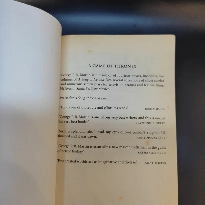 A Game of Thrones - George R.R. Martin รูปที่ 8