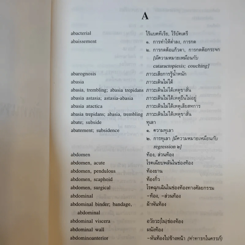 ศัพท์แพทยศาสตร์ อังกฤษ-ไทย ไทย-อังกฤษ ฉบับราชบัณฑิตยสถาน รูปที่ 13