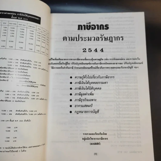 ภาษีอากร ตามประมวลรัษฎากร 2544 รูปที่ 8