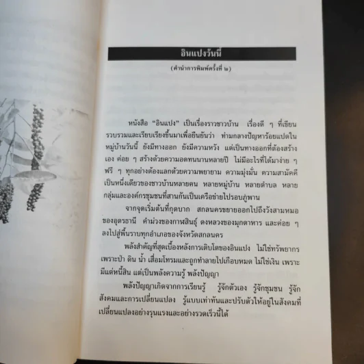 อินแปง อยู่อย่างมีศักดิ์ศรีและมีกินตลอดชีวิต - เสรี พงศ์พิศ รูปที่ 10
