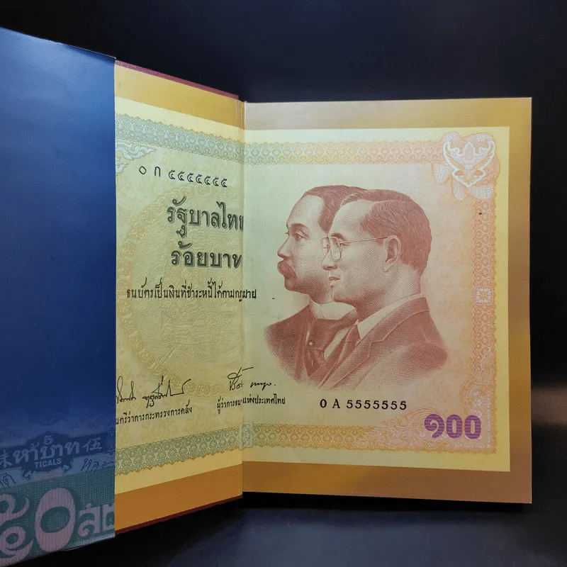 100 ปี ธนบัตรไทย 2445-2545 รูปที่ 8