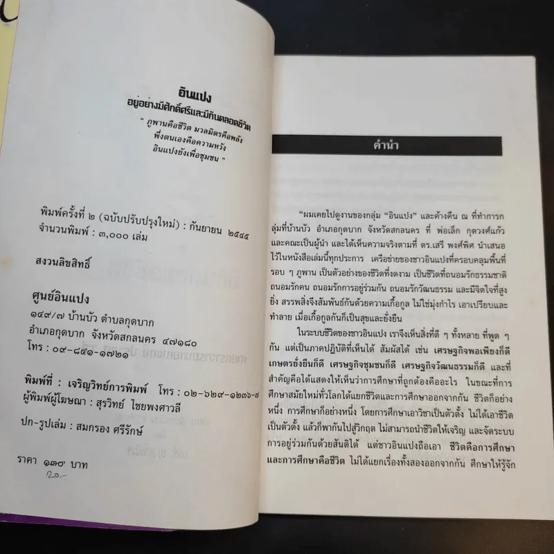 อินแปง อยู่อย่างมีศักดิ์ศรีและมีกินตลอดชีวิต - เสรี พงศ์พิศ รูปที่ 8